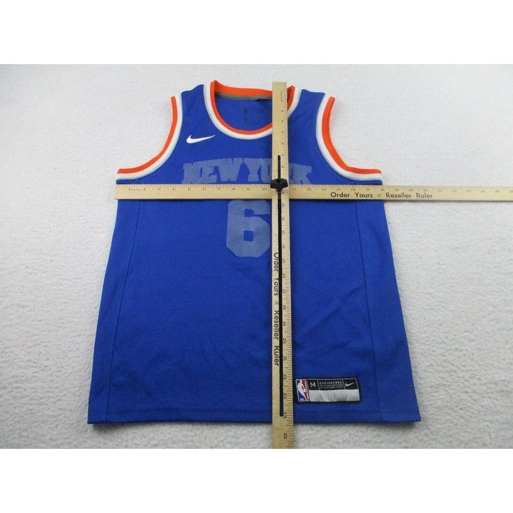 New York Knicks Kristaps Porzingis Jersey Nike Youth‎ Kids Size Medium #6 M